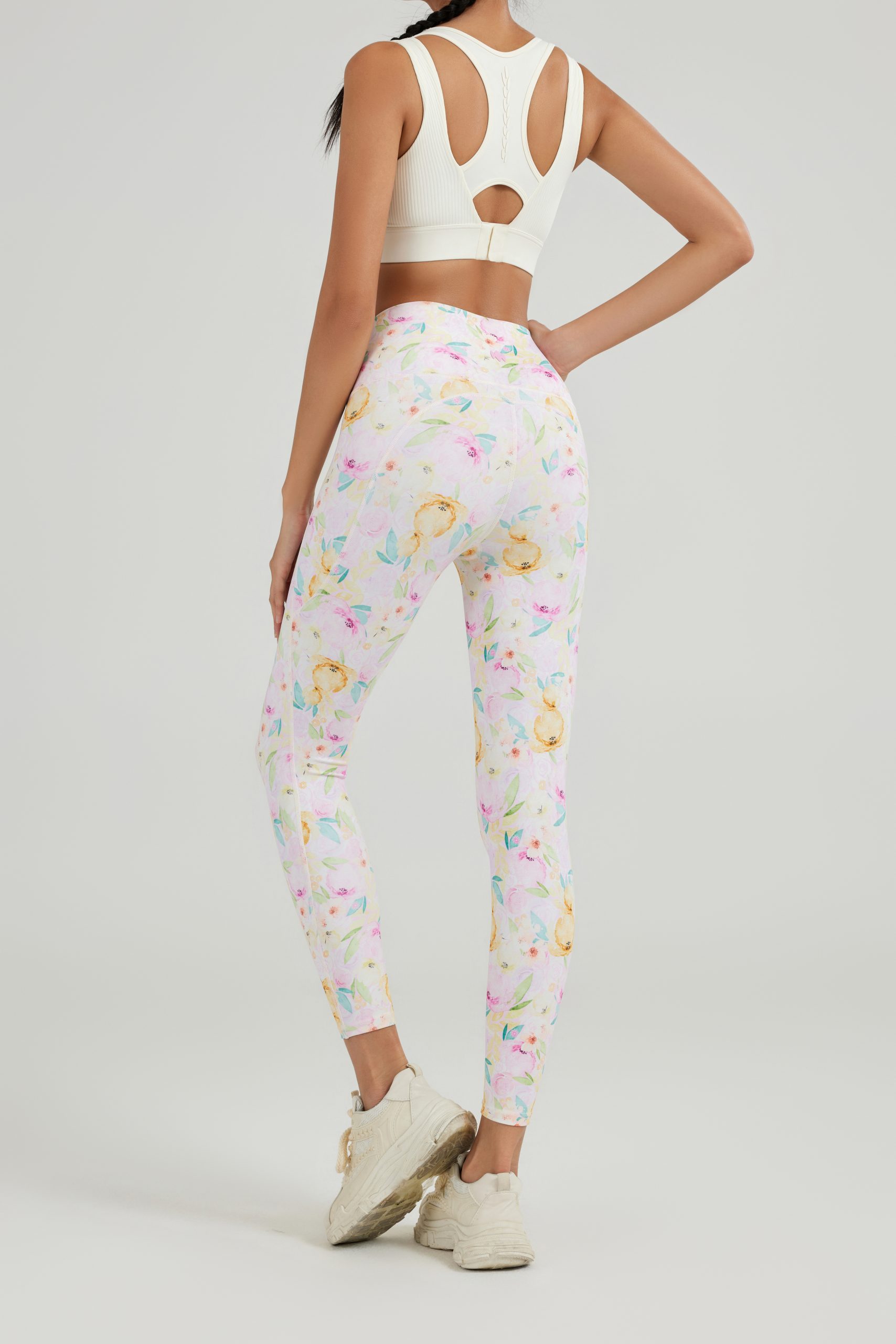 close-up of coffee-charcoal infused fabric used in black gym jacket