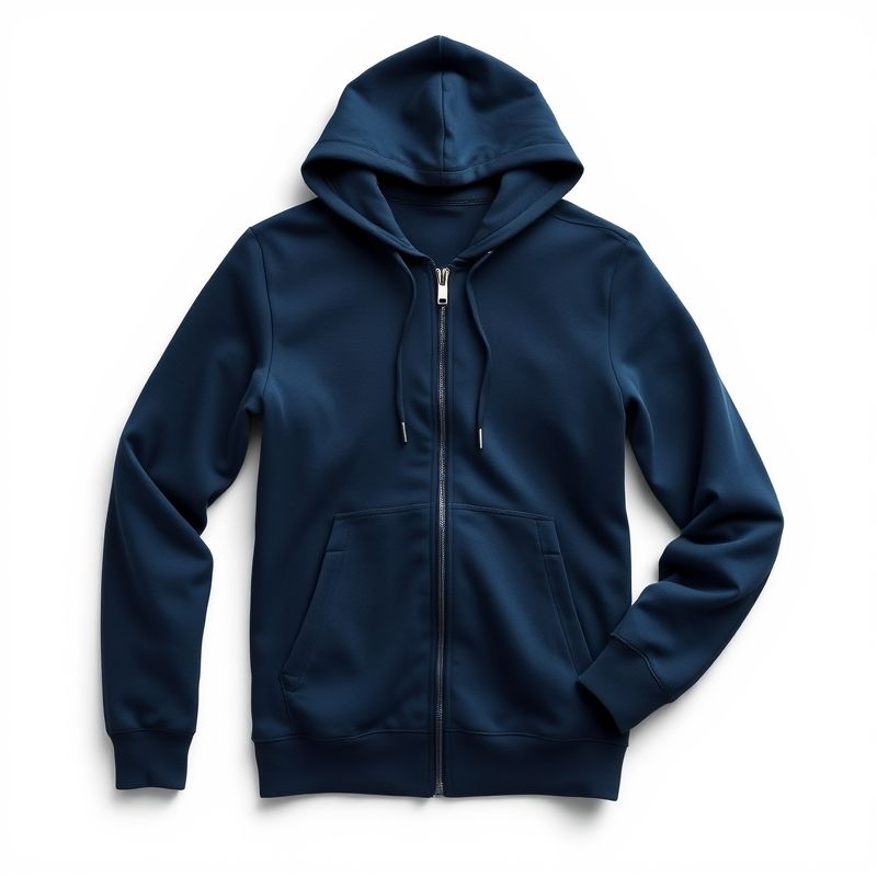 pollinations-black-activewear-jacket-1-727529 Navy Blue black activewear jacket lounge hoodie on white background, hyperrealistic studio photo.