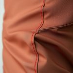 Close-up of the warrior 111 Christmas bike shorts fabric, showcasing texture, stitching, and quality material.