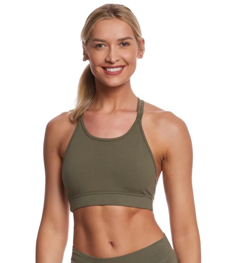 Double Cross Yoga Bra