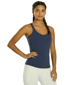 Radiant Solid Strappy Back Support Tank