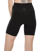 Spacedye High Waisted Biker Yoga Shorts