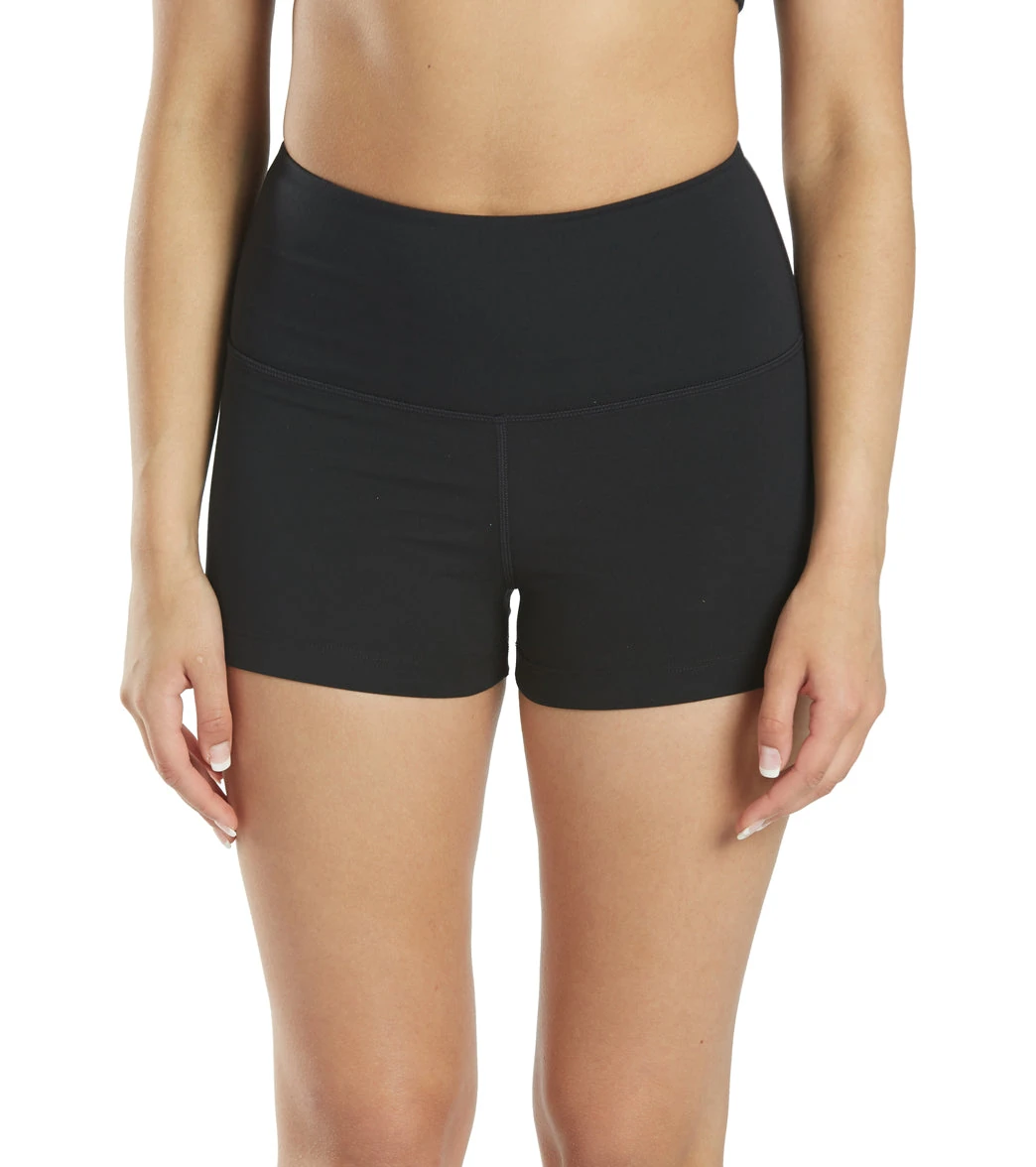 Uphold Solid High Waisted Hot Yoga shorts 1" Uphold Solid High Waisted Hot Yoga shorts 1"