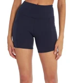 Linnette High Waisted Tummy Control Yoga Shorts