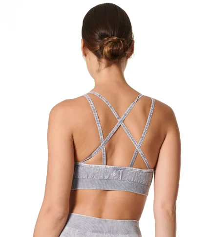 Levitate Seamless Mineral Wash Yoga Sports Bra