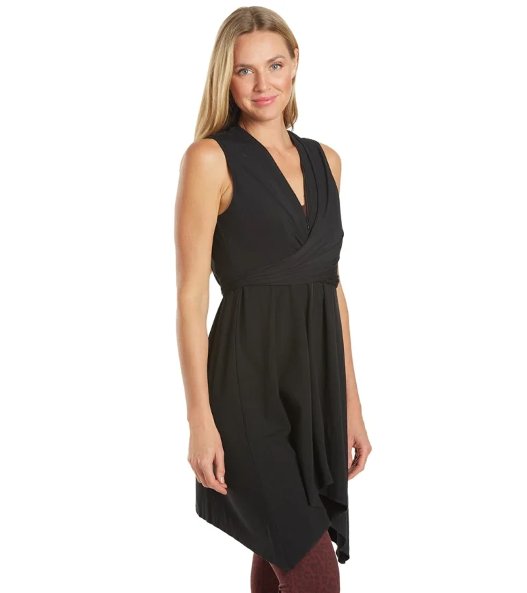 Wondrous Solid Wrap Dress