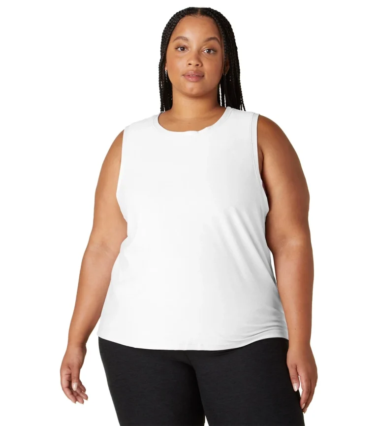 Plus Featherweight Spacedye Balanced Muscle Yoga Tank