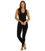 Body V-Neck Jumpsuit