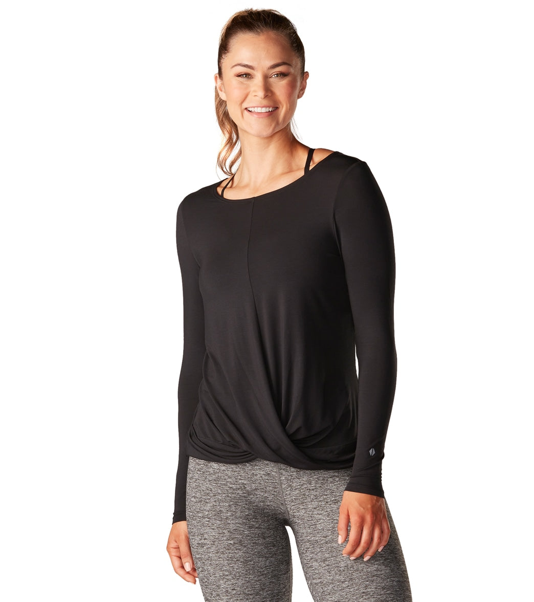 femme fitness long sleeve top