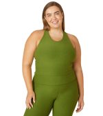 Plus Size Spacedye Focus Cropped Tank