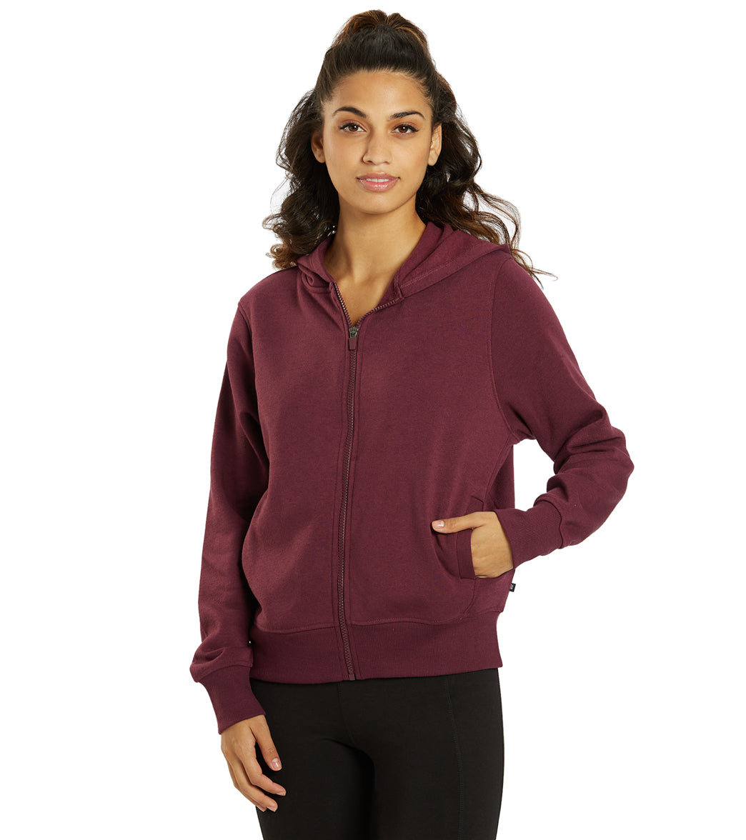 black gym jacket Sofie Hoodie soft fleece