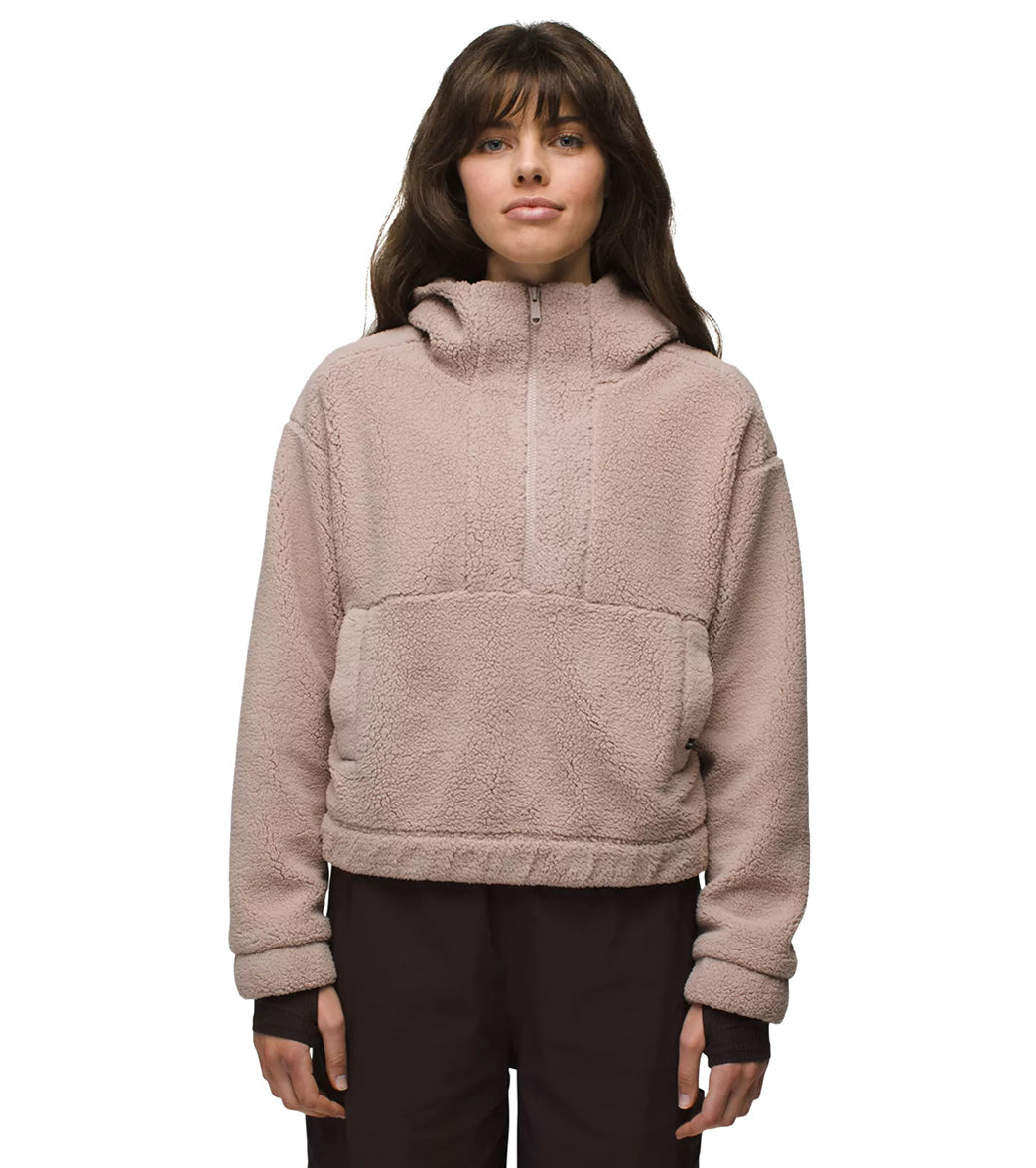 sportswear aesthetic flurry pullover half zip fleece